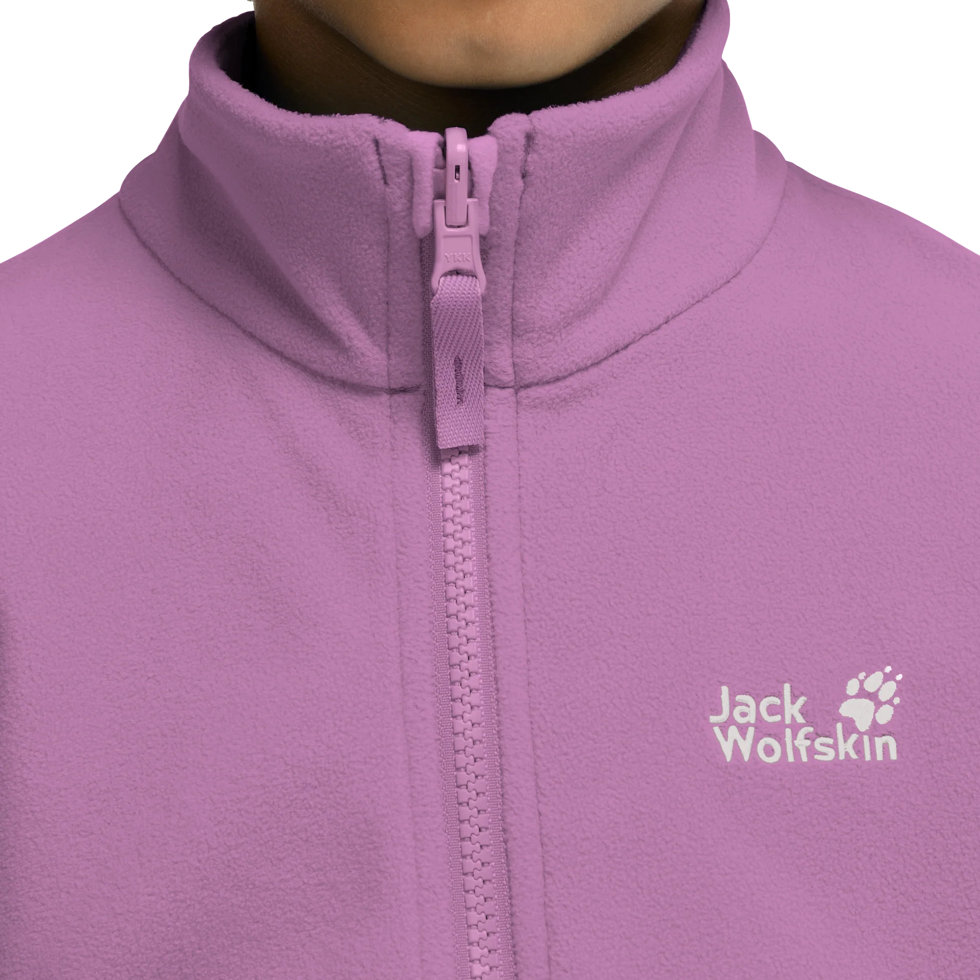 Флис детский Jack Wolfskin Taunus 100 Fz K A65888_H0133 116 фиолетовый фото9