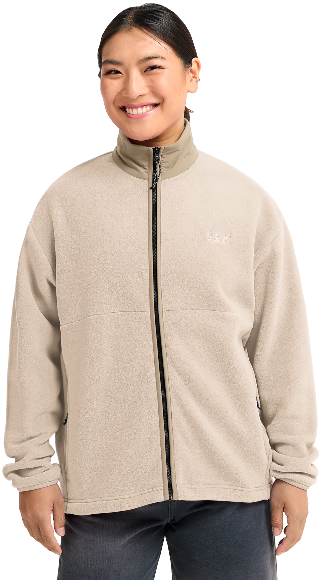 Фліс жіночий Jack Wolfskin Sumetro Fz W A65943_T0612 L бежевий фото3