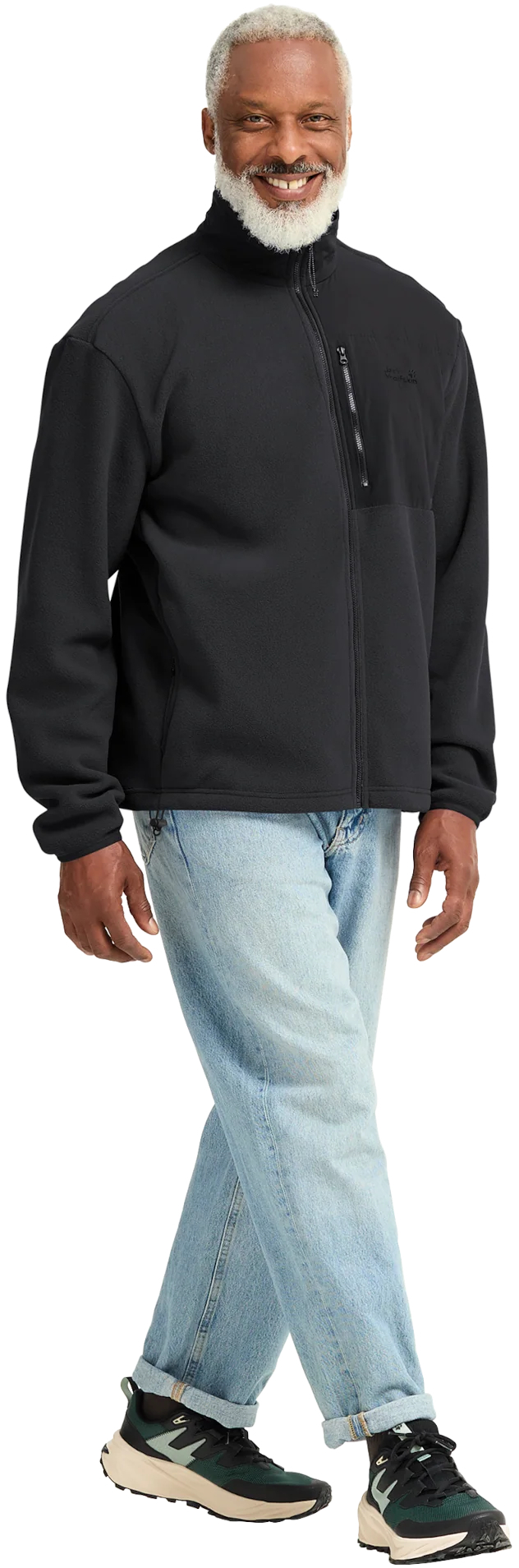 Фліс чоловічий Jack Wolfskin Sumetro Fz M A66041_6000 L чорний фото7