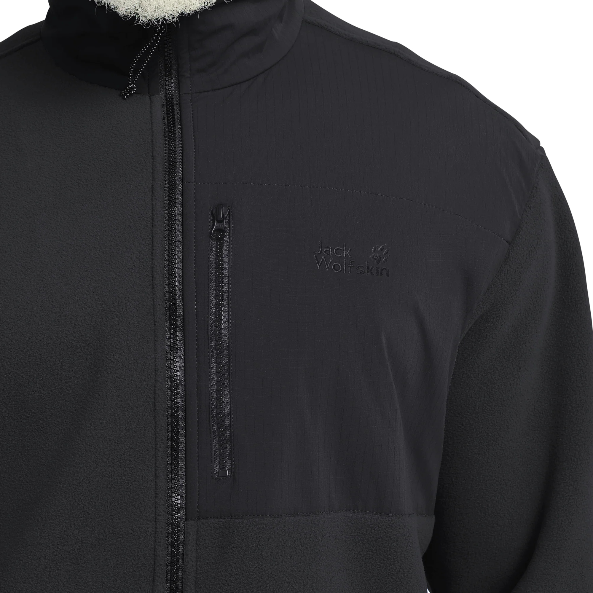 Фліс чоловічий Jack Wolfskin Sumetro Fz M A66041_6000 L чорний фото8