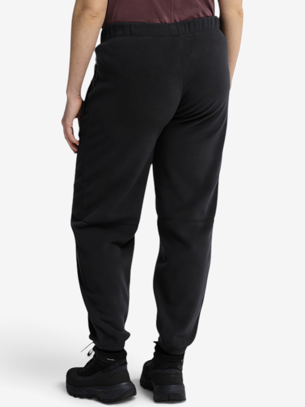 Штаны флисовые женские Jack Wolfskin Solace Pants W A66152_6000 8 черные фото2
