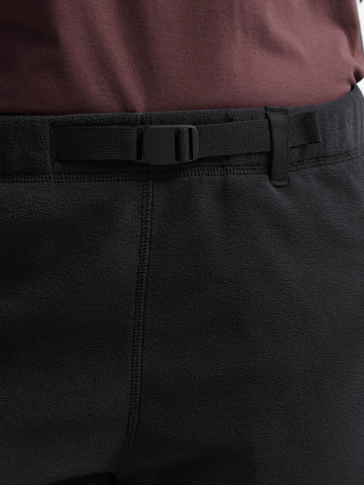 Штаны флисовые женские Jack Wolfskin Solace Pants W A66152_6000 8 черные фото4