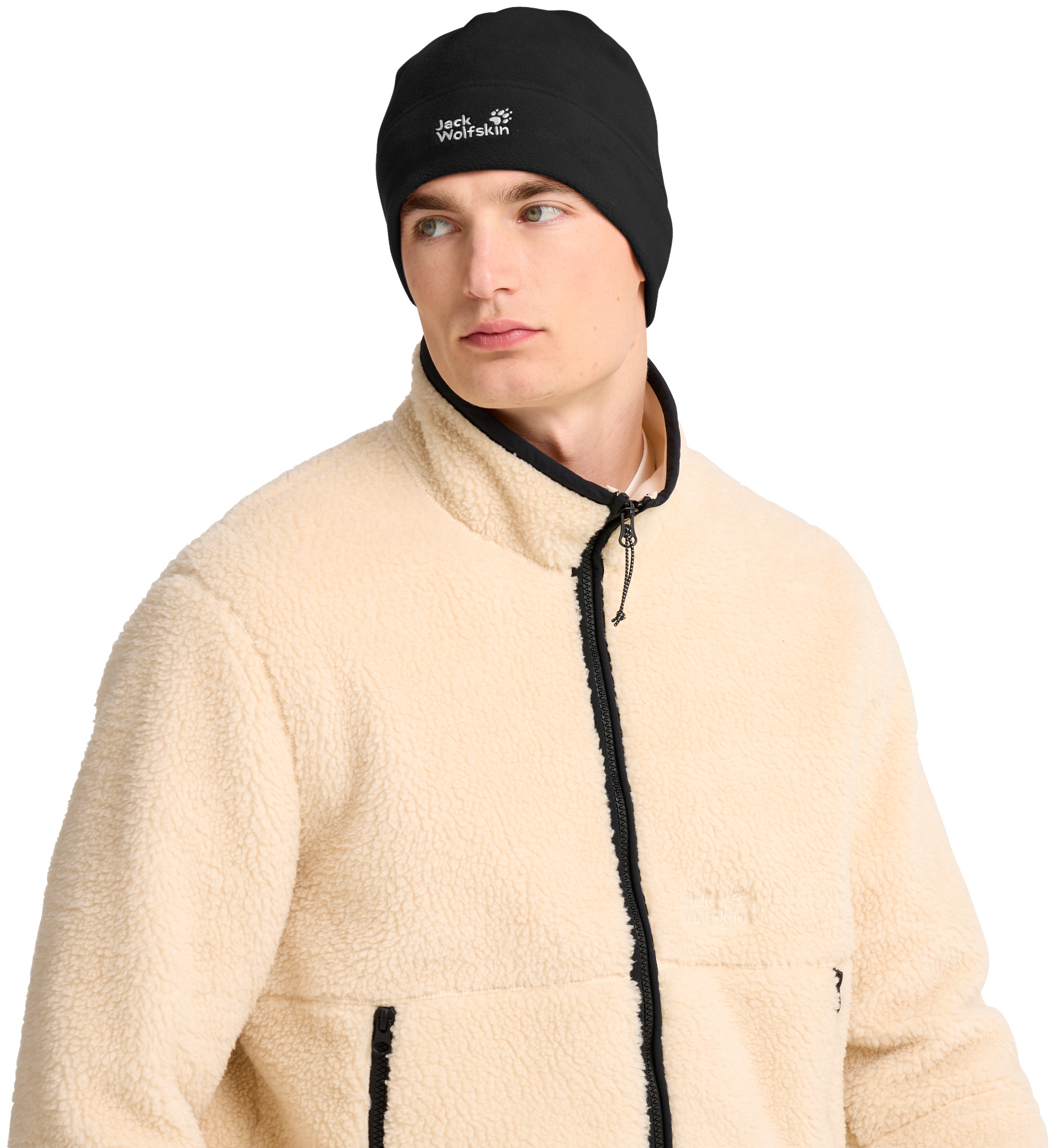 Шапка Jack Wolfskin Real Stuff Beanie A66181_6000 OS черная фото6