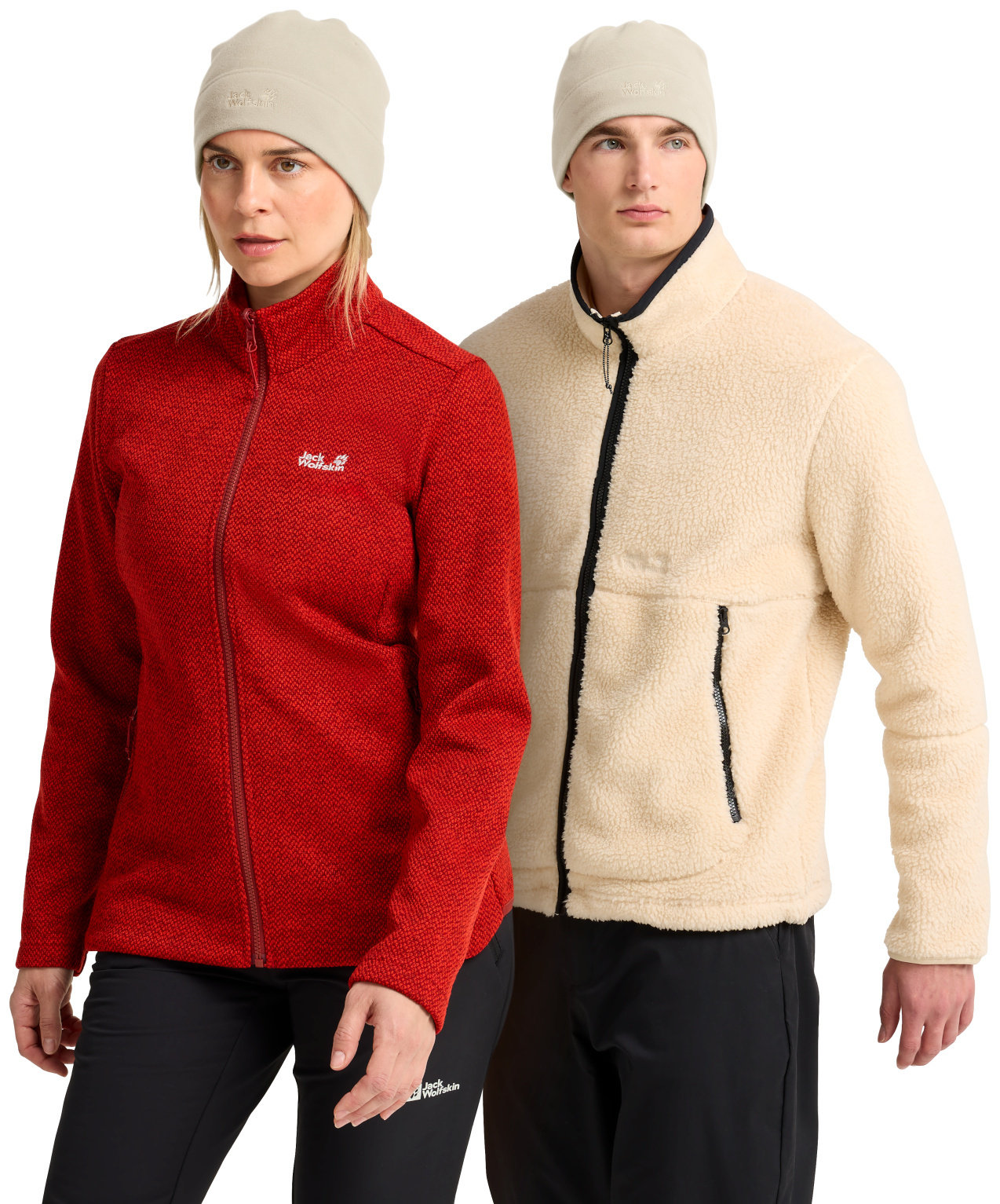 Шапка Jack Wolfskin Real Stuff Beanie A66181_A0084 OS бежевая фото4