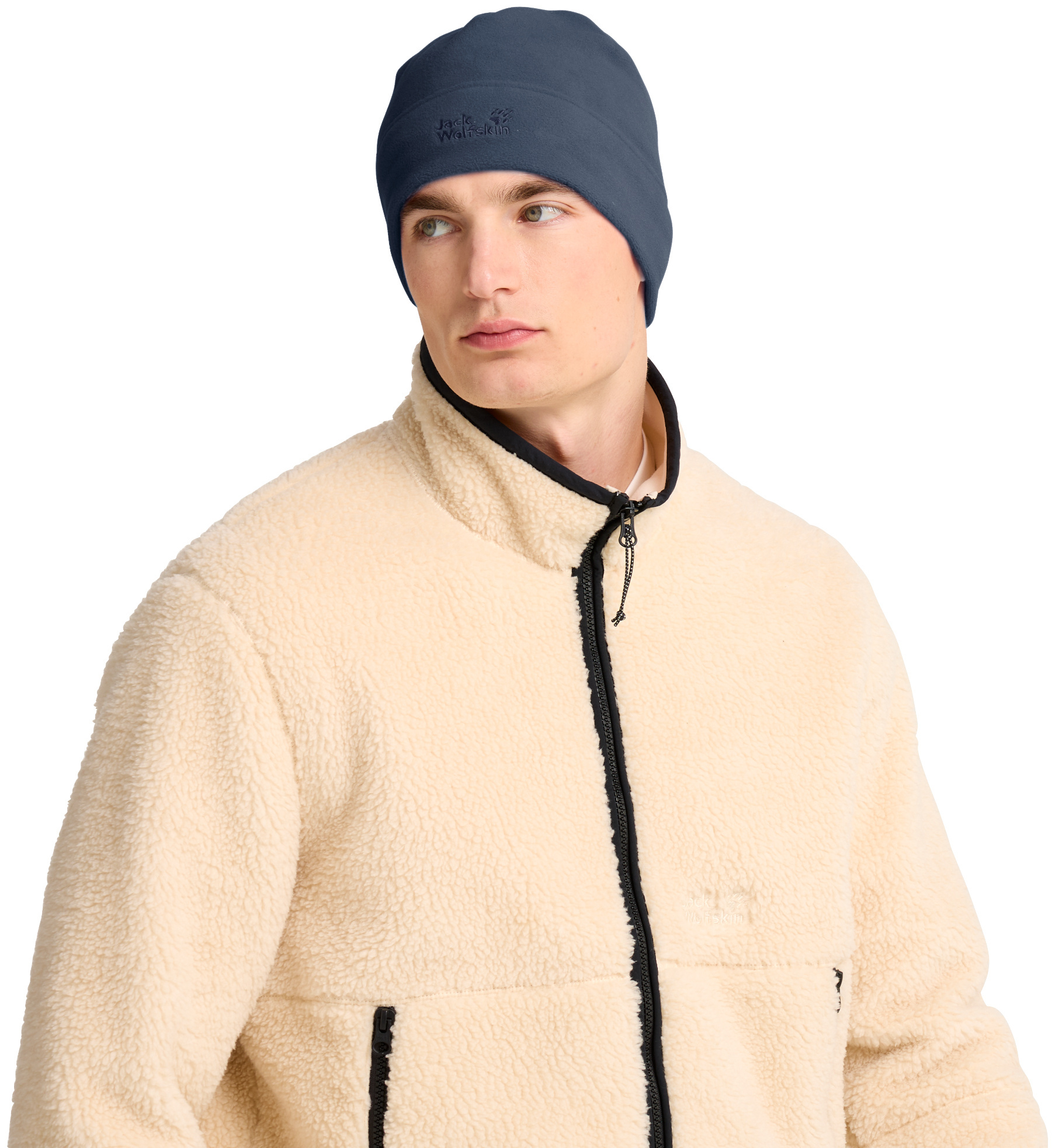 Шапка Jack Wolfskin Real Stuff Beanie A66181_C0412 OS синяя фото6