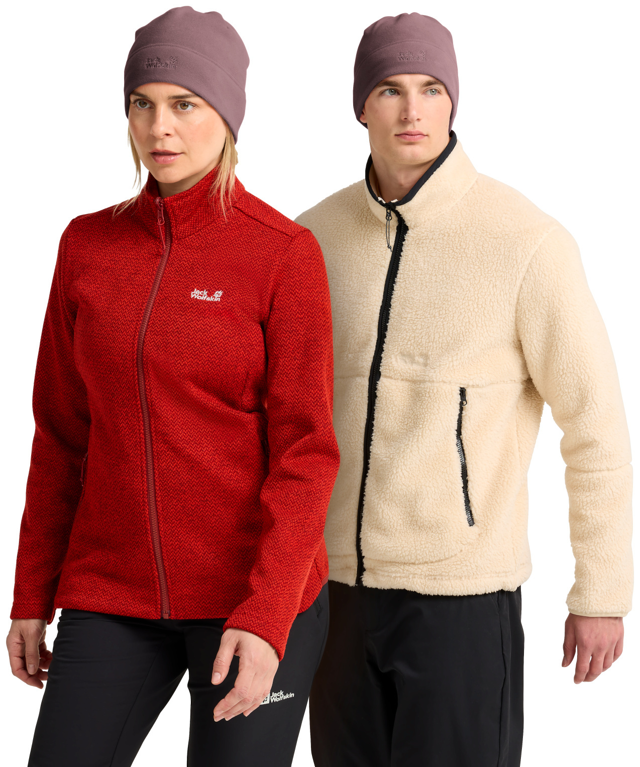 Шапка Jack Wolfskin Real Stuff Beanie A66181_I0159 OS фиолетовая фото4
