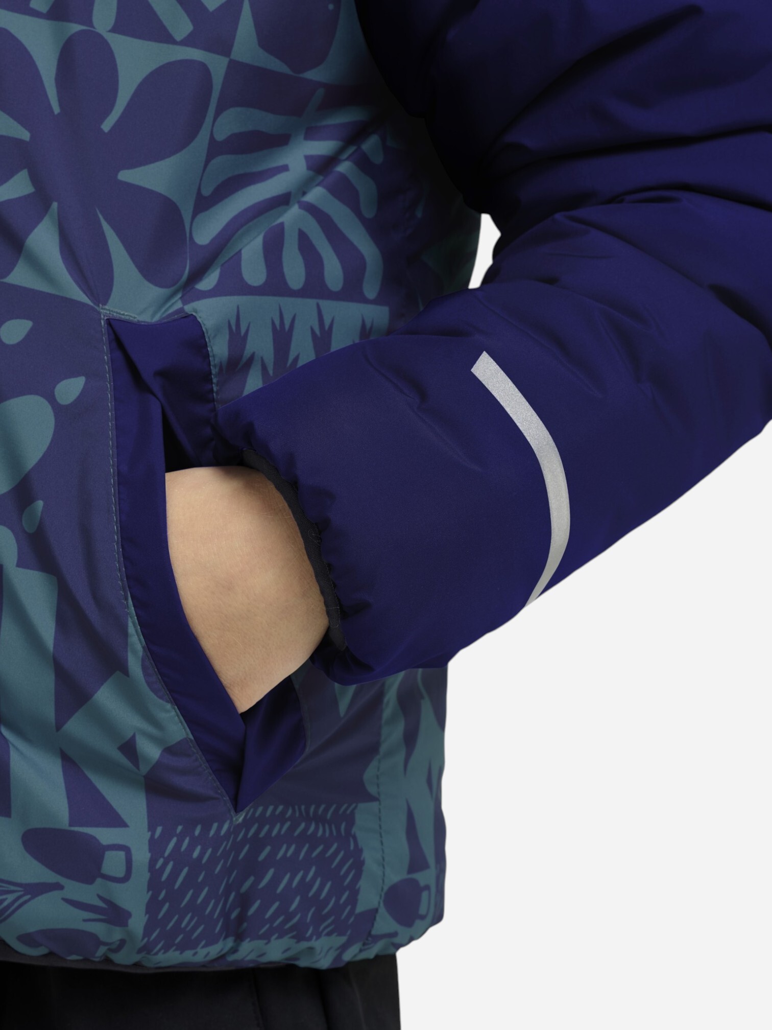 Куртка детская Jack Wolfskin Zenon Twist Hooded Jkt K A66164_C0711 128 синяя фото6