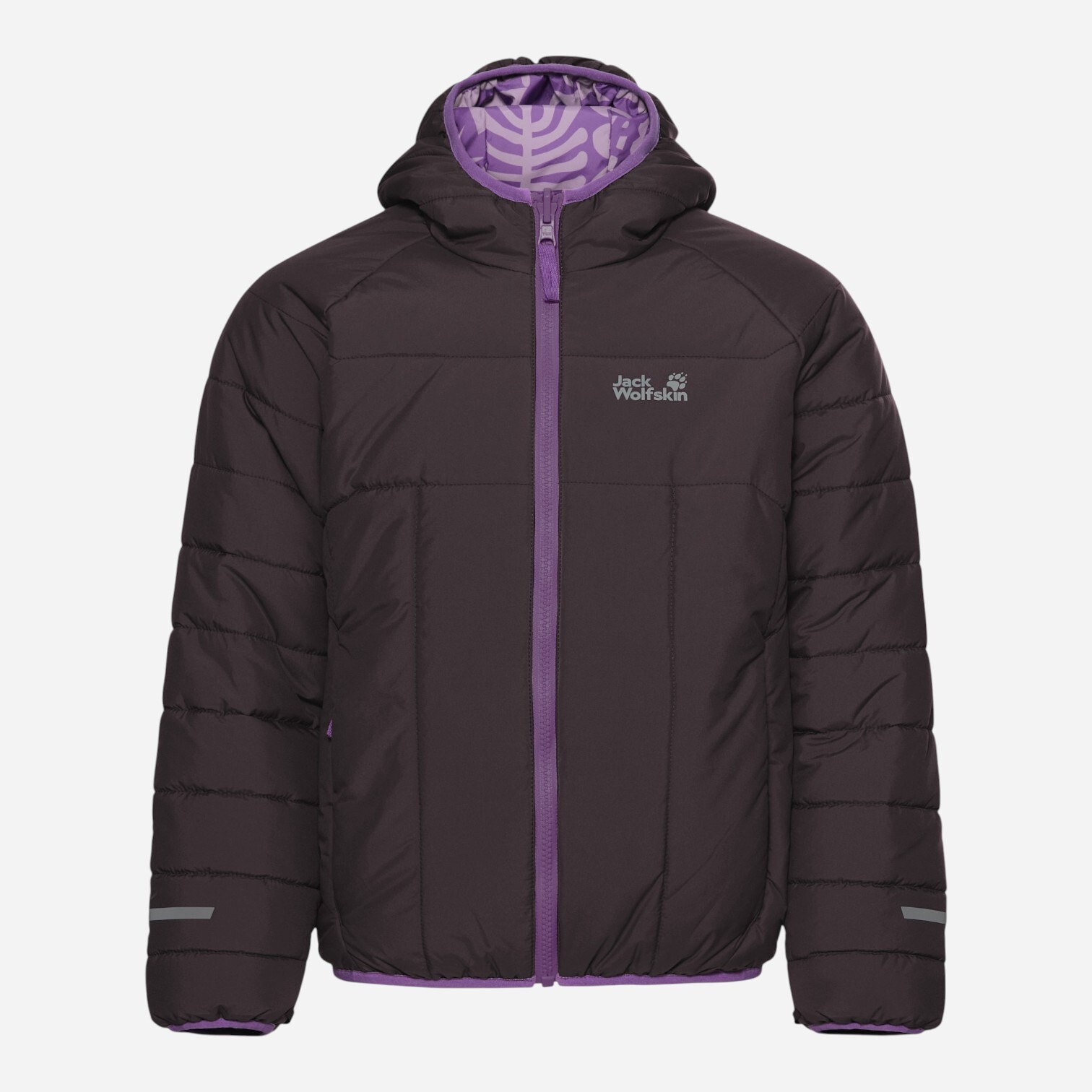 Куртка детская Jack Wolfskin Zenon Twist Hooded Jkt K A66164_I0159 116 фиолетовая фото7