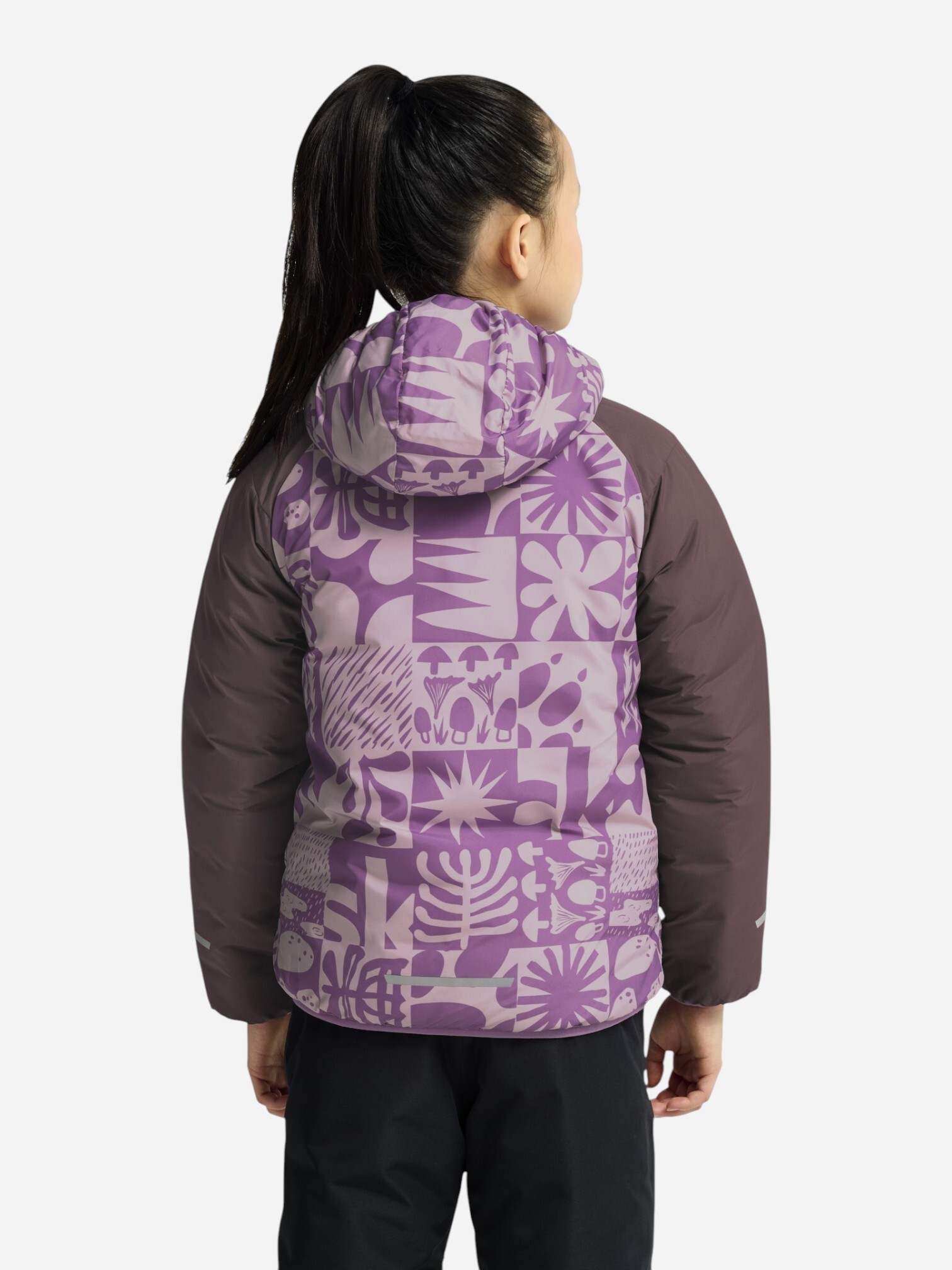 Куртка детская Jack Wolfskin Zenon Twist Hooded Jkt K A66164_I0159 116 фиолетовая фото2