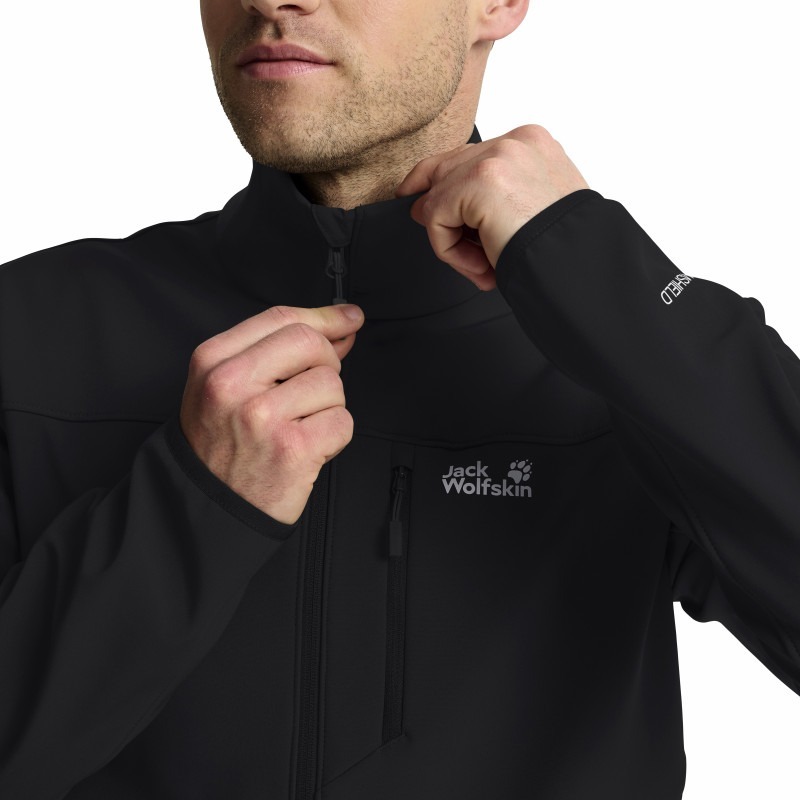 Куртка мужская Jack Wolfskin Wild Winds Jkt M A66309_6000 L черная фото3