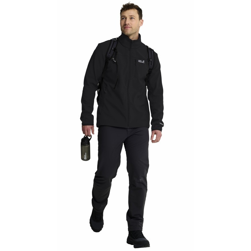 Куртка мужская Jack Wolfskin Wild Winds Jkt M A66309_6000 S черная фото6