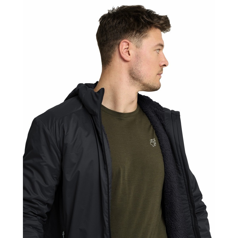 Куртка мужская Jack Wolfskin Evertrek Ins Jkt M A66310_6350 S темно-серая фото3