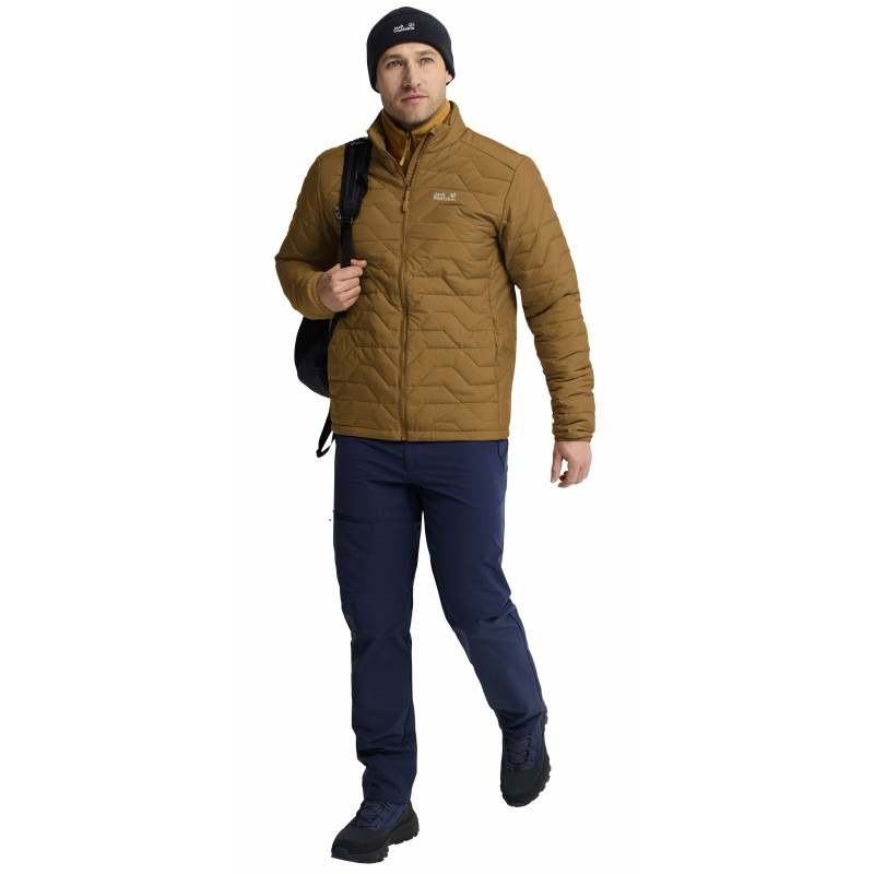 Куртка мужская Jack Wolfskin Flextrek Ins Jkt M A66334_G0095 XL коричневая фото6