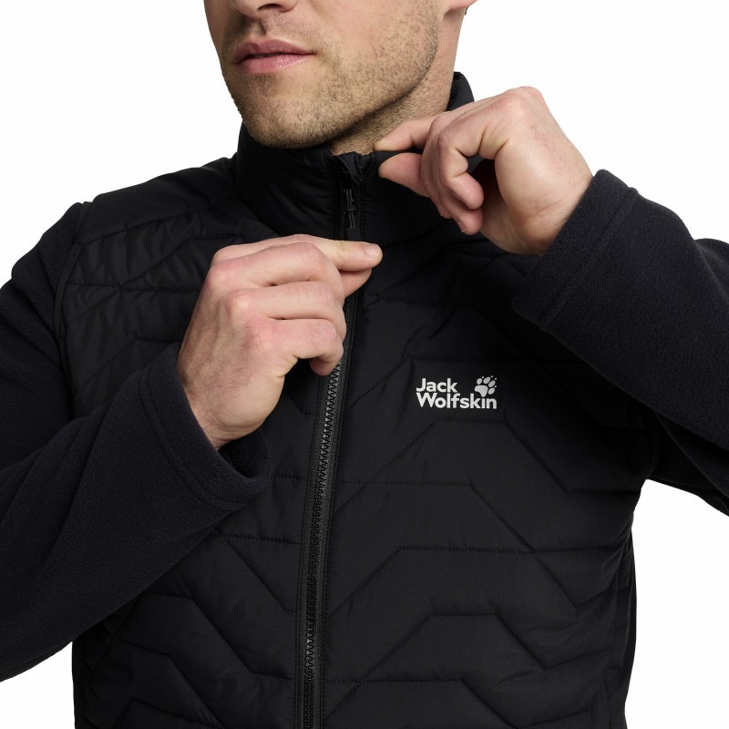 Жилет мужской Jack Wolfskin Flextrek Ins Vest M A66335_6000 3XL черный фото3