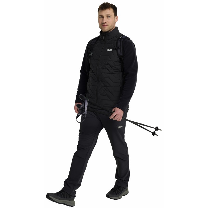 Жилет мужской Jack Wolfskin Flextrek Ins Vest M A66335_6000 3XL черный фото6