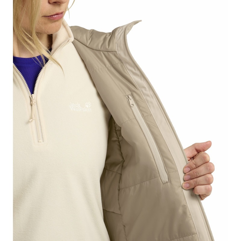 Полупальто женское Jack Wolfskin Heidelstein 2 Ins Jkt W A66376_A0084 XL бежевое фото3