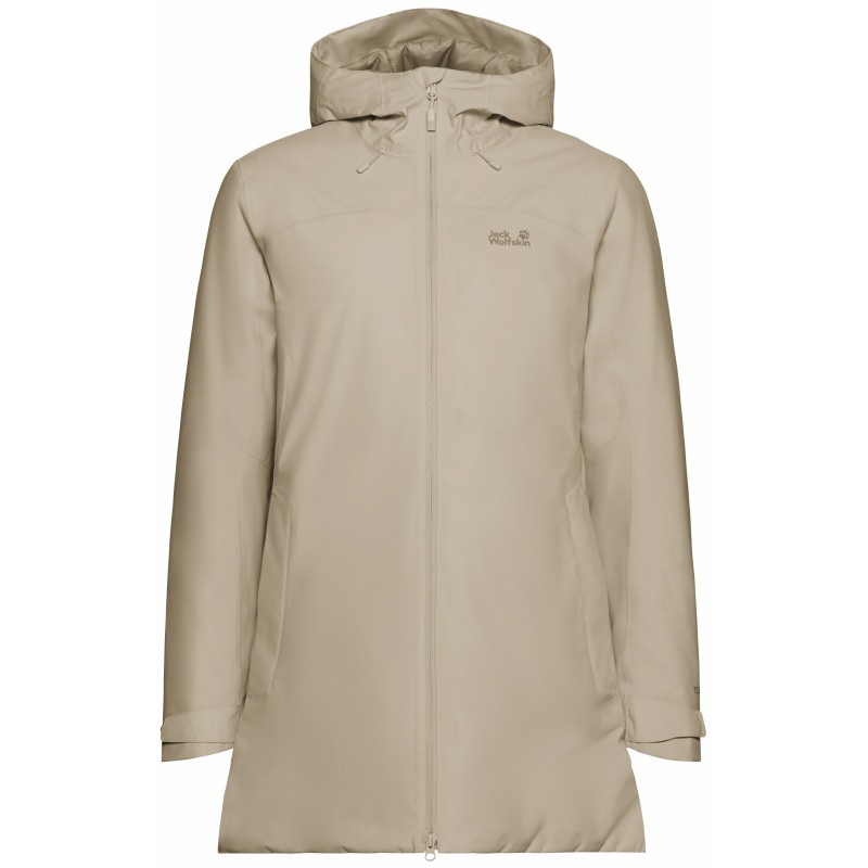 Полупальто женское Jack Wolfskin Heidelstein 2 Ins Jkt W A66376_A0084 L бежевое фото7