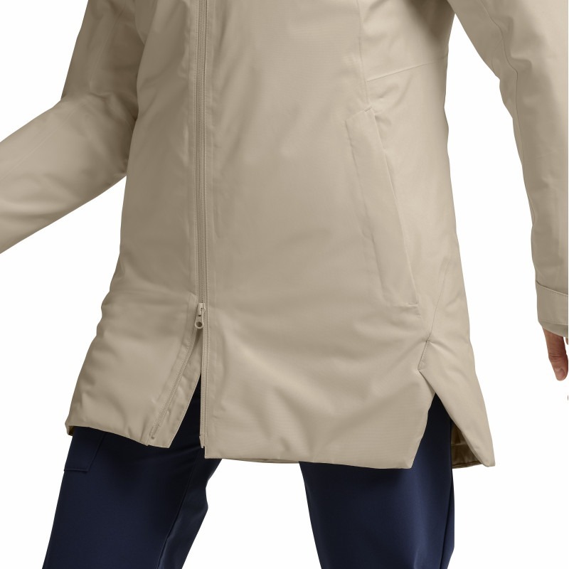 Полупальто женское Jack Wolfskin Heidelstein 2 Ins Jkt W A66376_A0084 S бежевое фото5