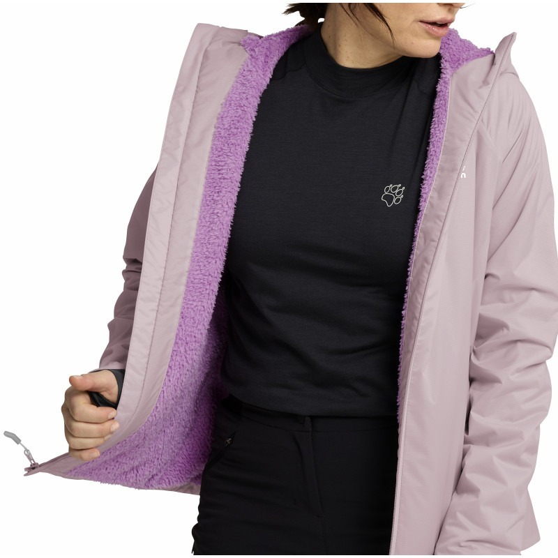 Куртка жіночий Jack Wolfskin Evertrek Ins Jkt W A66384_H0134 S рожева фото4