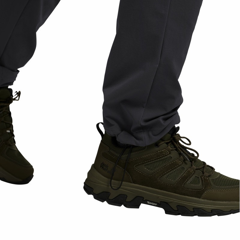 Штани чоловічі Jack Wolfskin Activate Flex Pants M A66392_6350 42 темно-сірі фото6