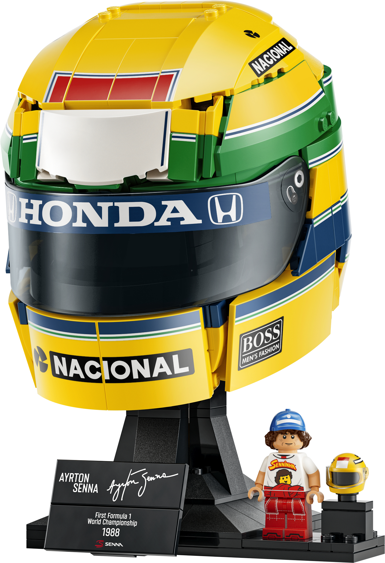 LEGO 43024 Editions Formula 1 Шлем Айртона Сенны фото