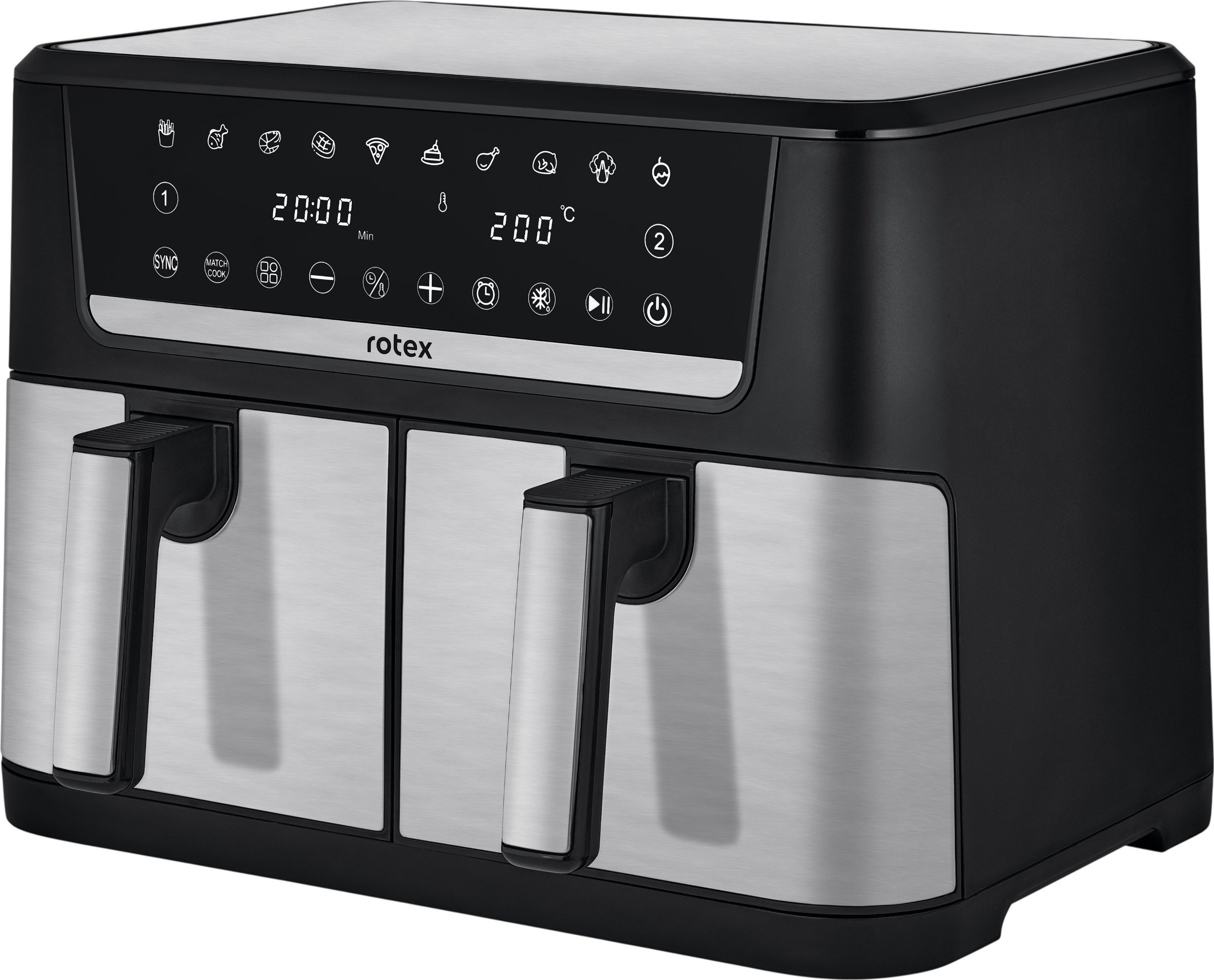 Мультипіч Rotex ROM1210-2XL MultiFry DUO фото2