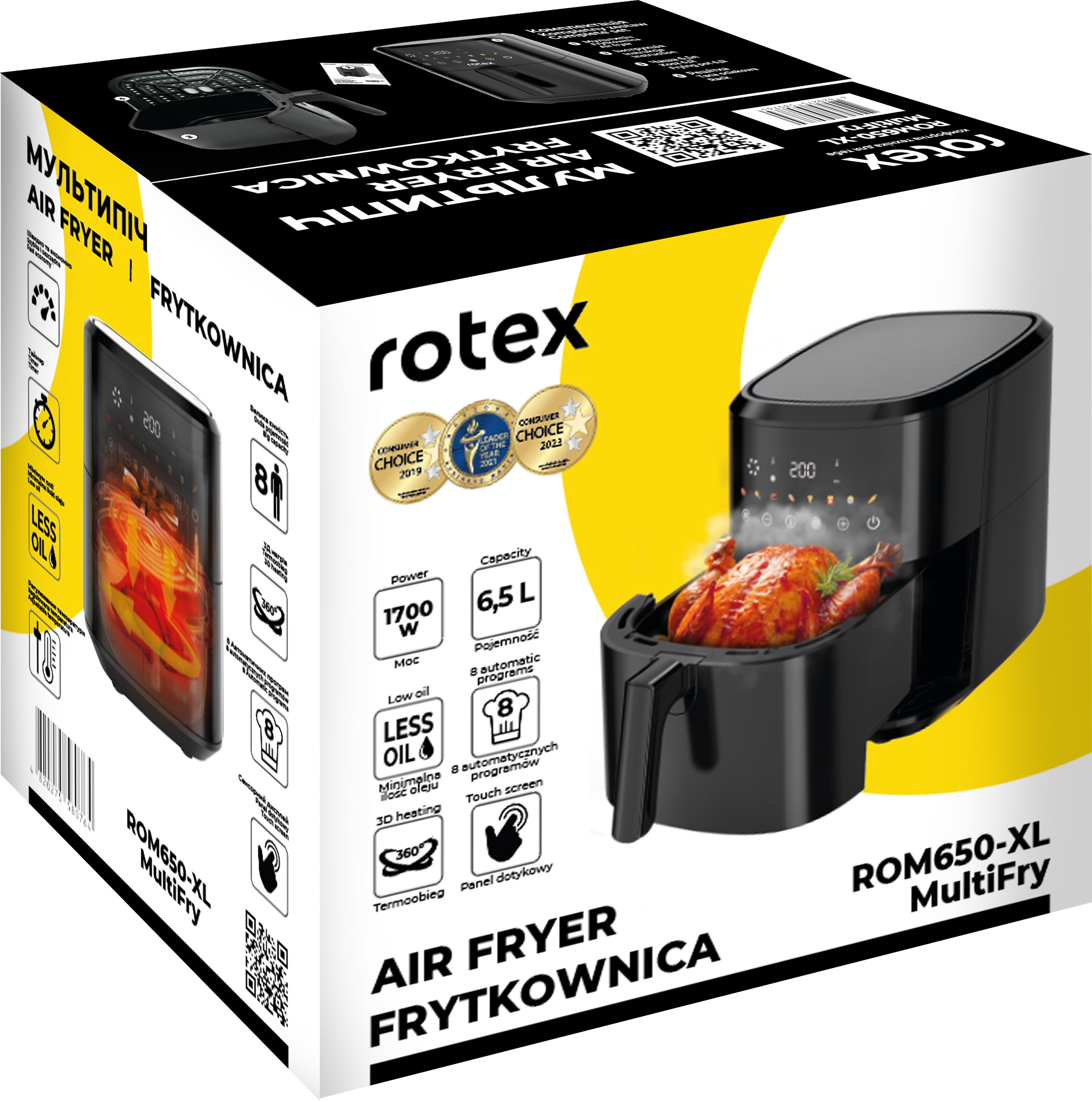 Мультипіч Rotex ROM650-XL MultiFry фото5