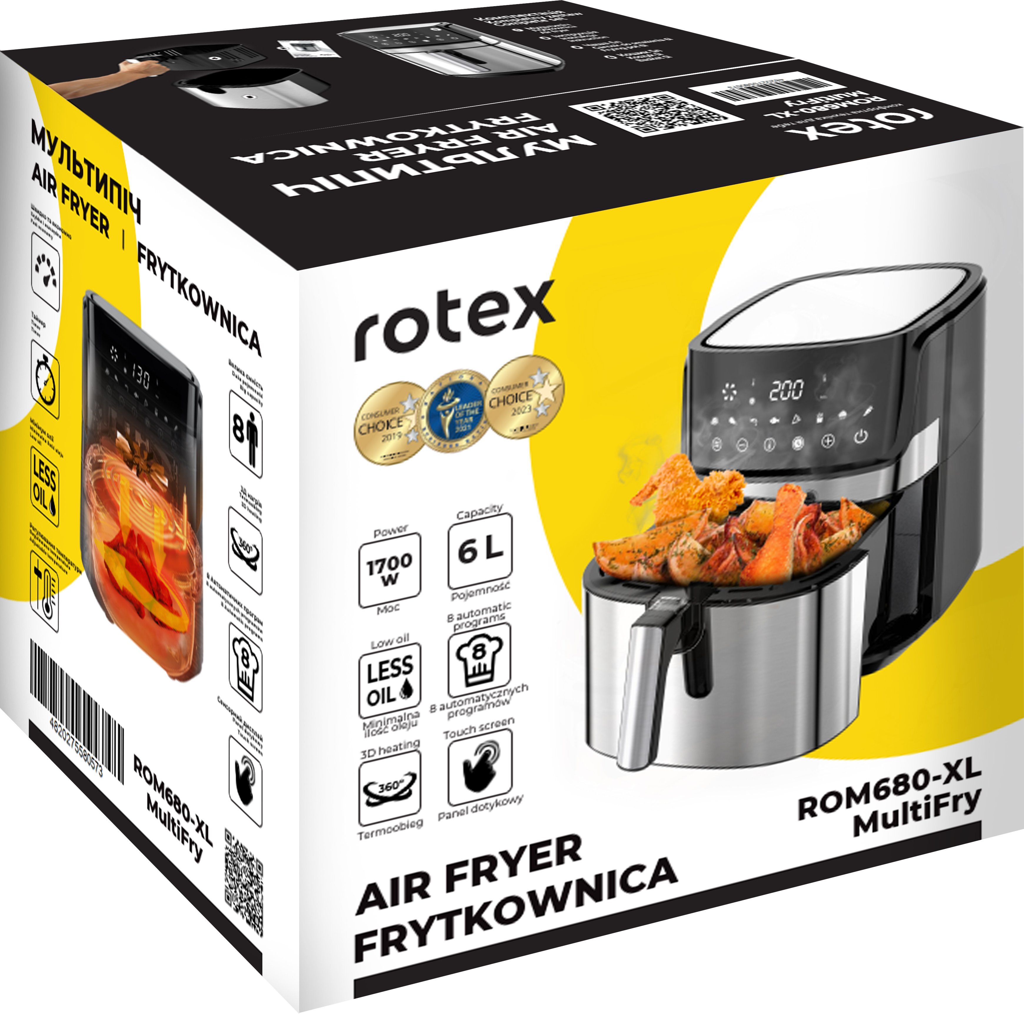 Мультипіч Rotex ROM680-XL MultiFry фото5