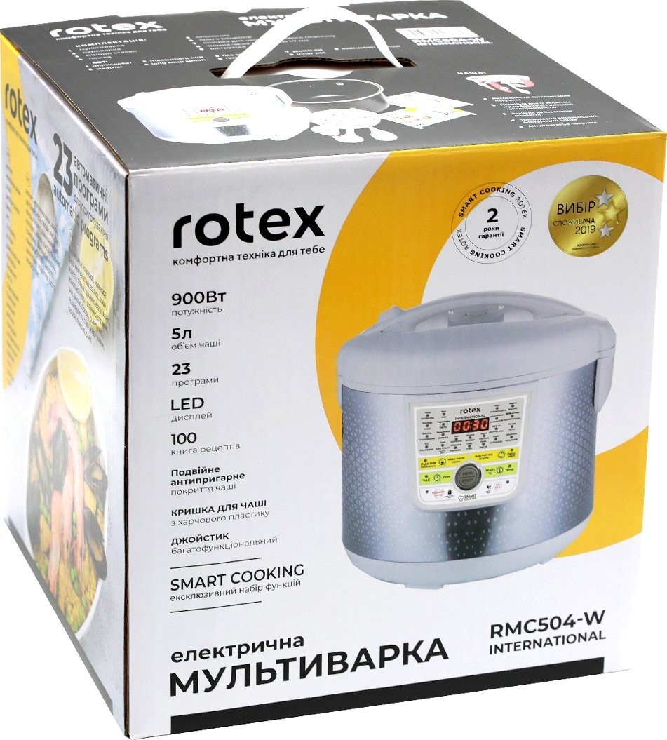 Мультиварка Rotex RMC504-W International фото5