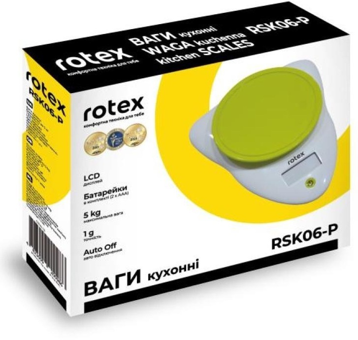 Ваги кухонні Rotex RSK06-P фото