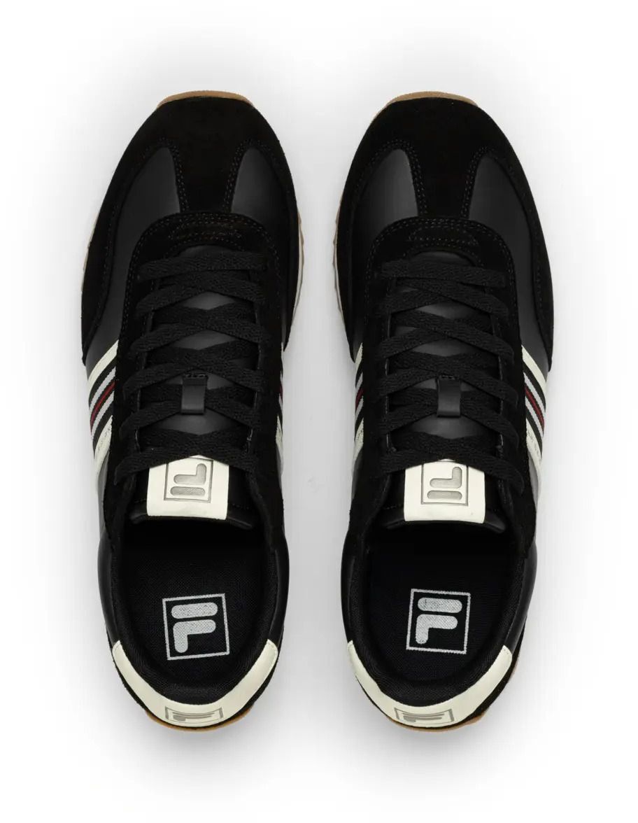 Кроссовки мужские Fila Glory FFM0488-83336 43 черные/молочные фото4