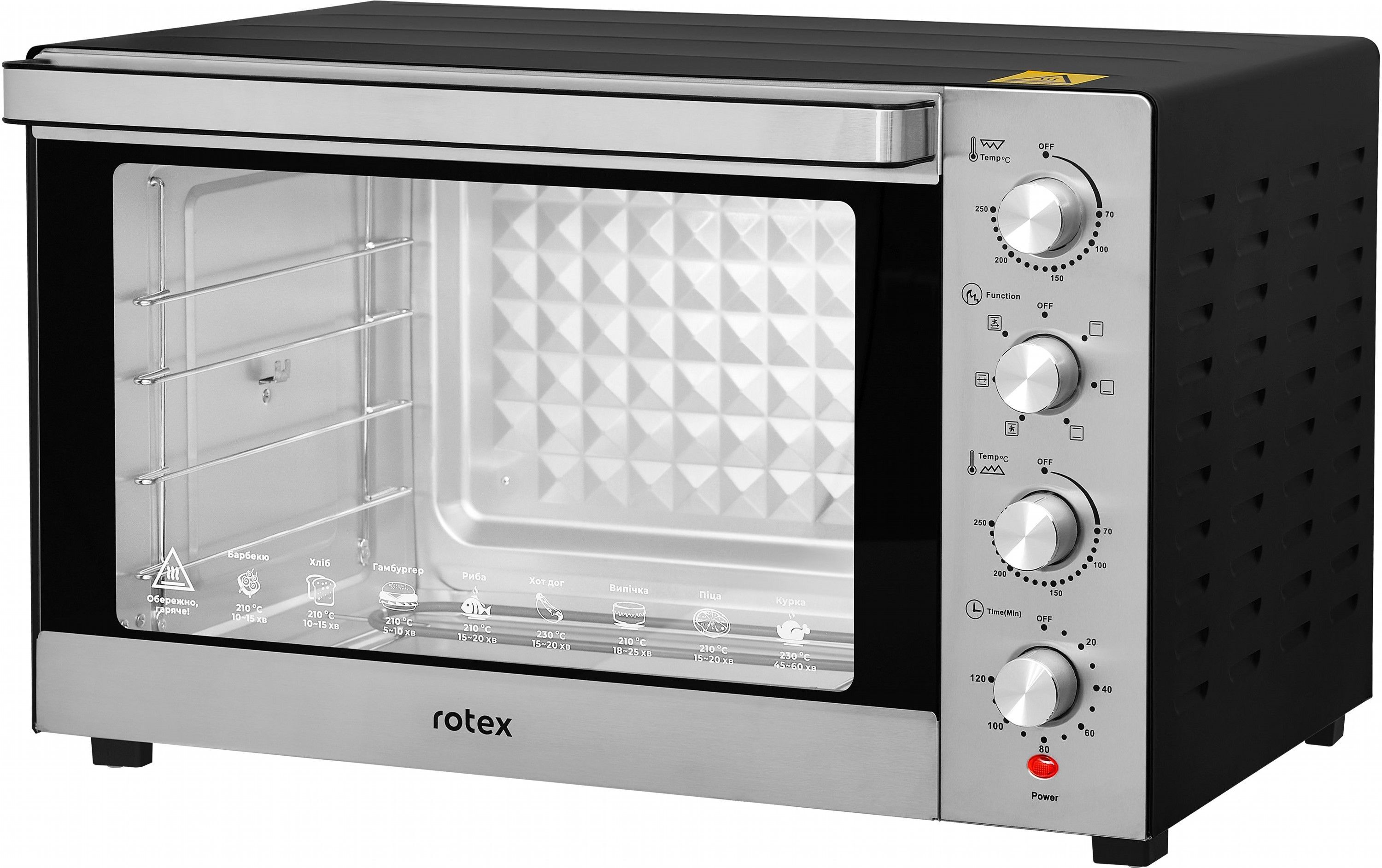 Електрична піч Rotex ROT854-CB фото3