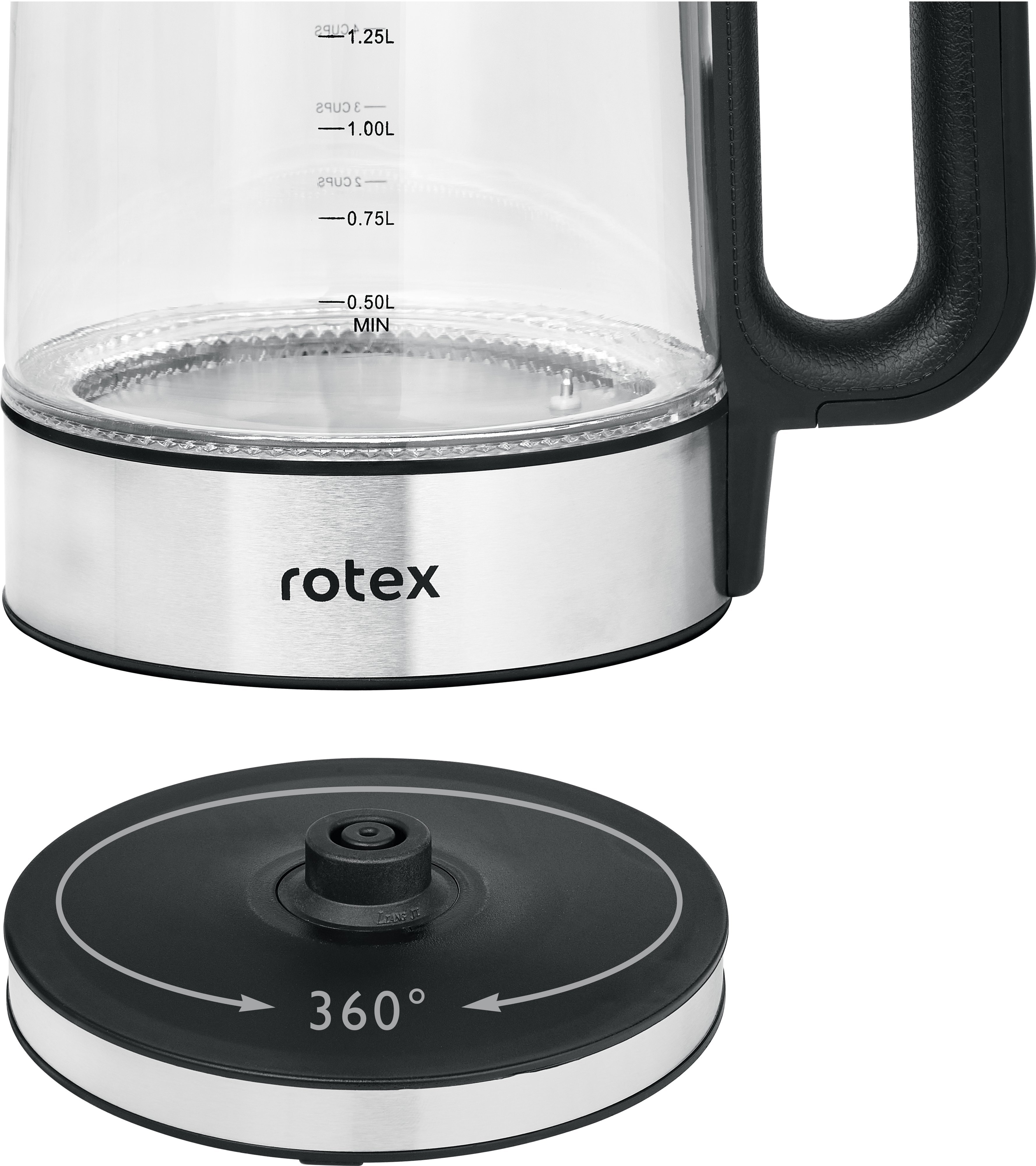 Електрочайник Rotex RKT85-GS Smart фото