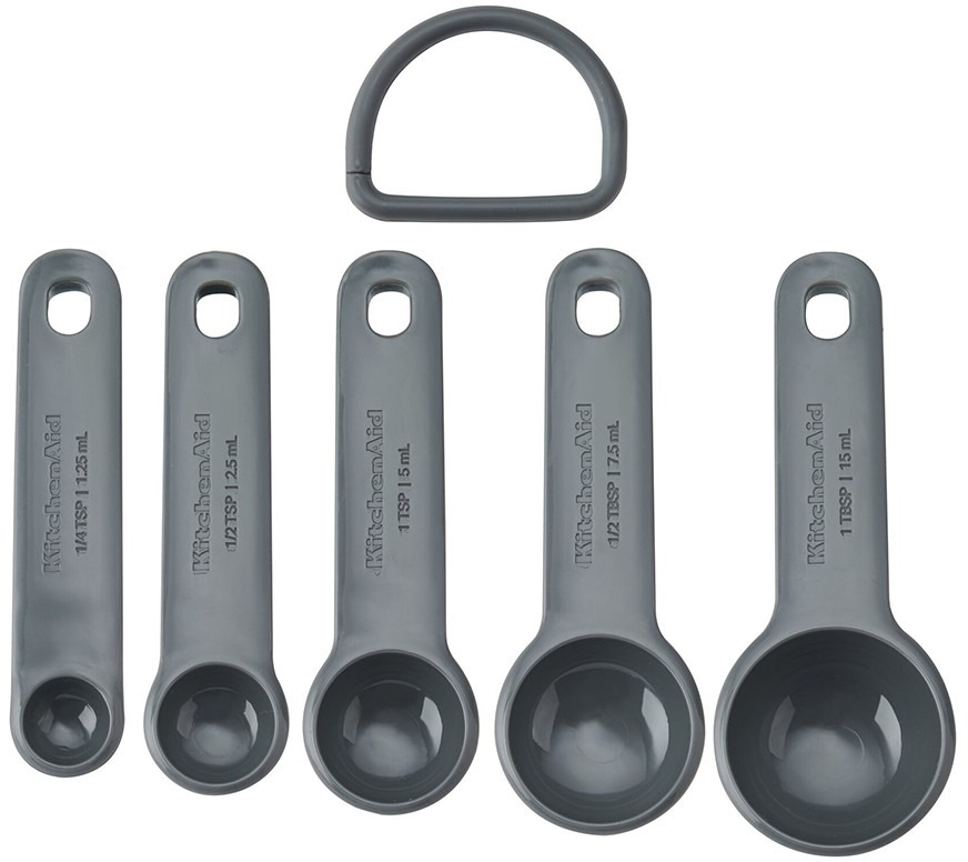 Набір мірних ложок KitchenAid Coreline, 5 шт (KQG057OHCGG) фото4