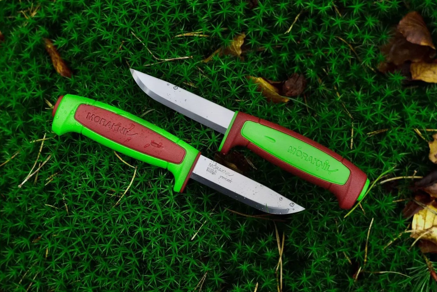 Ніж Morakniv Basic 511 LE 2024 ivy green/dala red (14281) фото11