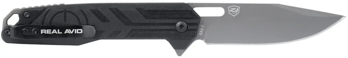 Ніж Real Avid RAV-7, Titanium, G10 black (AVRAV7) фото