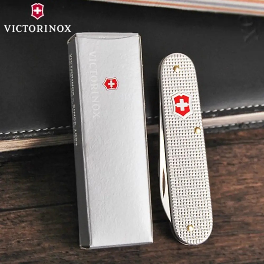 Нож Victorinox Alox Bantam 84мм, 5функ, рифл.серебро (Vx02300.26) фото2