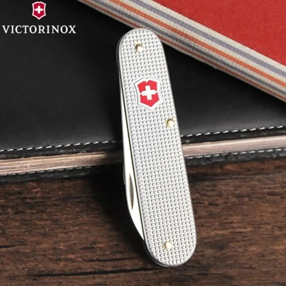 Нож Victorinox Alox Bantam 84мм, 5функ, рифл.серебро (Vx02300.26) фото5