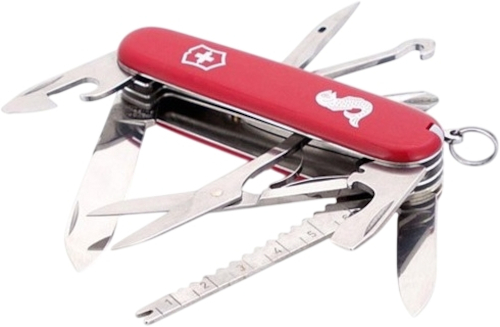 Нож Victorinox Angler 91мм,18функ,черв (Vx13653.72) фото2