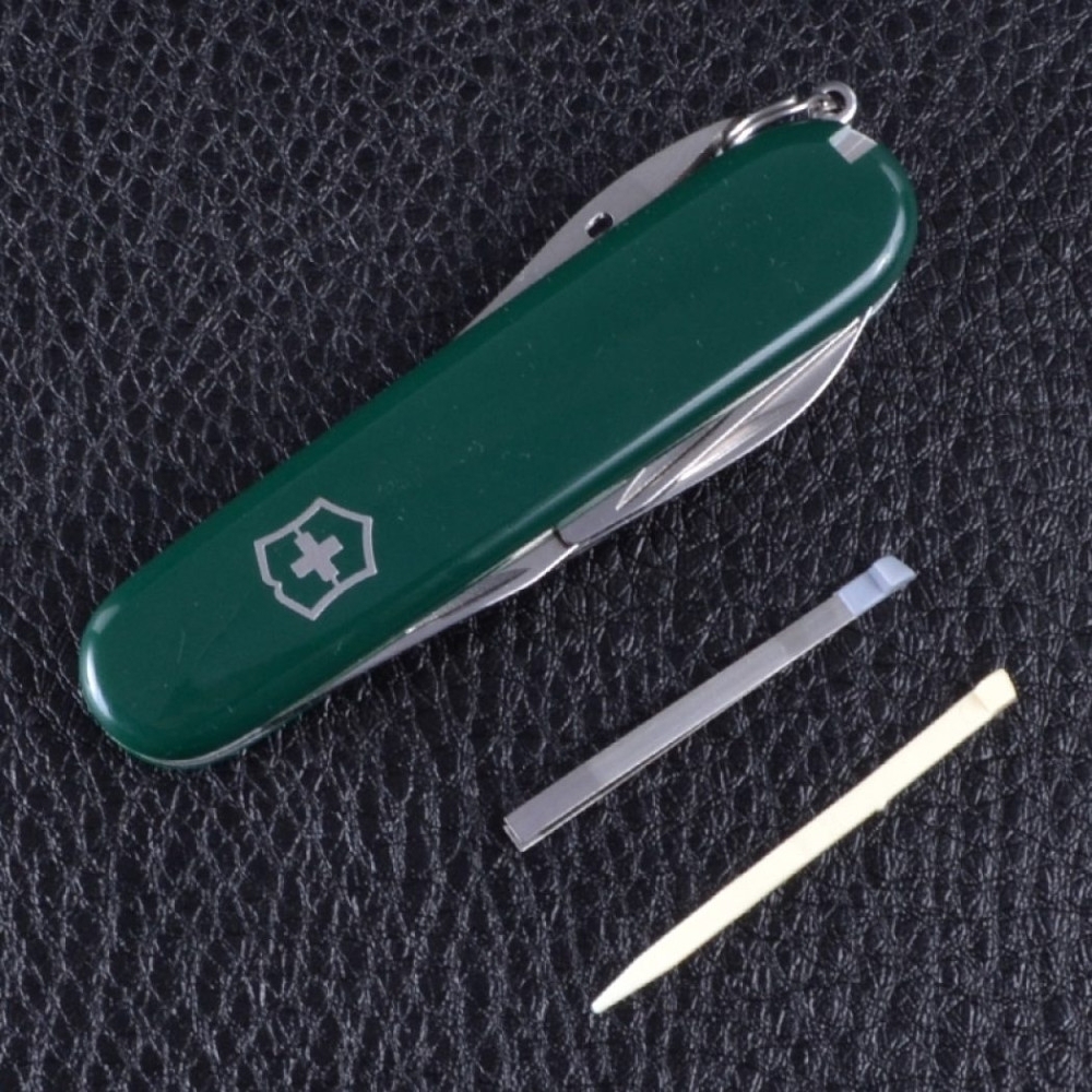 Нож Victorinox Camper 91мм,13функ,зел (Vx13613.4) фото5