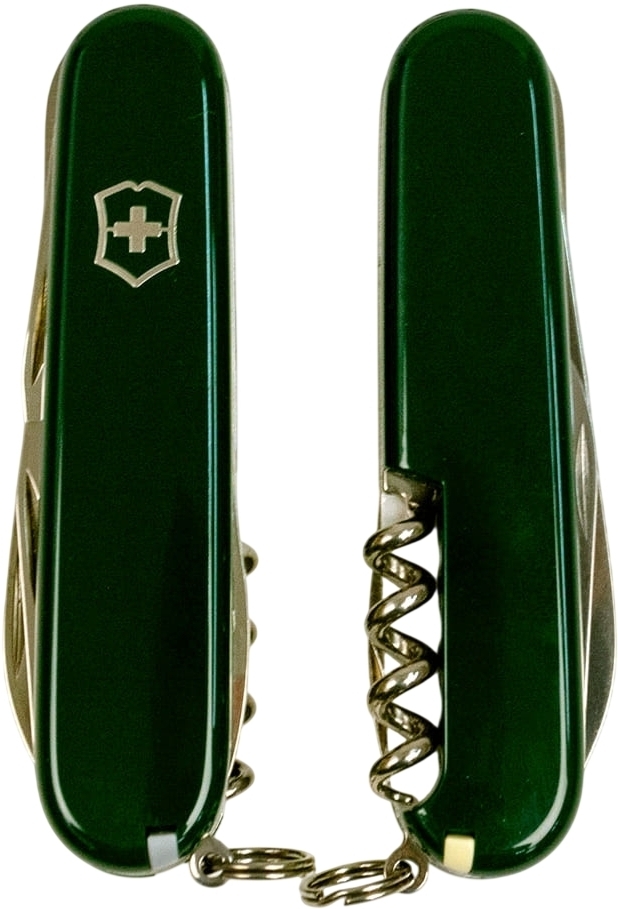 Нож Victorinox Camper 91мм,13функ,зел (Vx13613.4) фото3