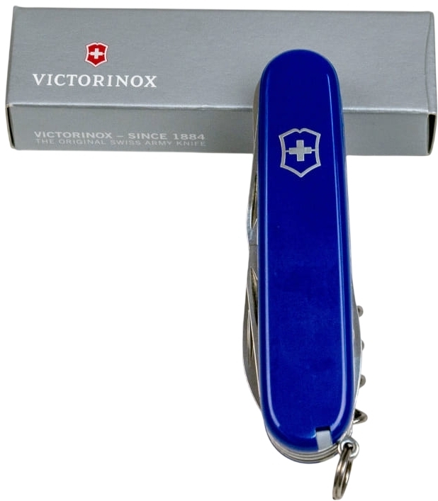 Нож Victorinox Camper 91мм,13функ,син (Vx13613.2) фото