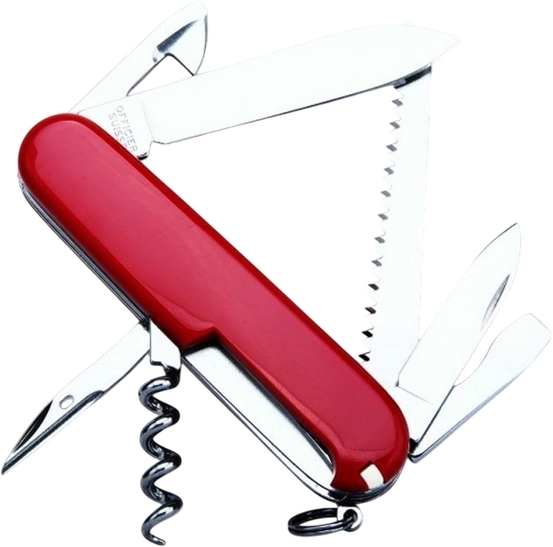Нож Victorinox Camper 91мм,13функ,черв (Vx13613) фото3