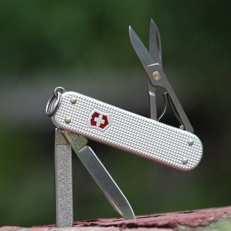 Нож Victorinox Classic Alox 58мм, 5функ, Barelycorn (Vx06221.26) фото5