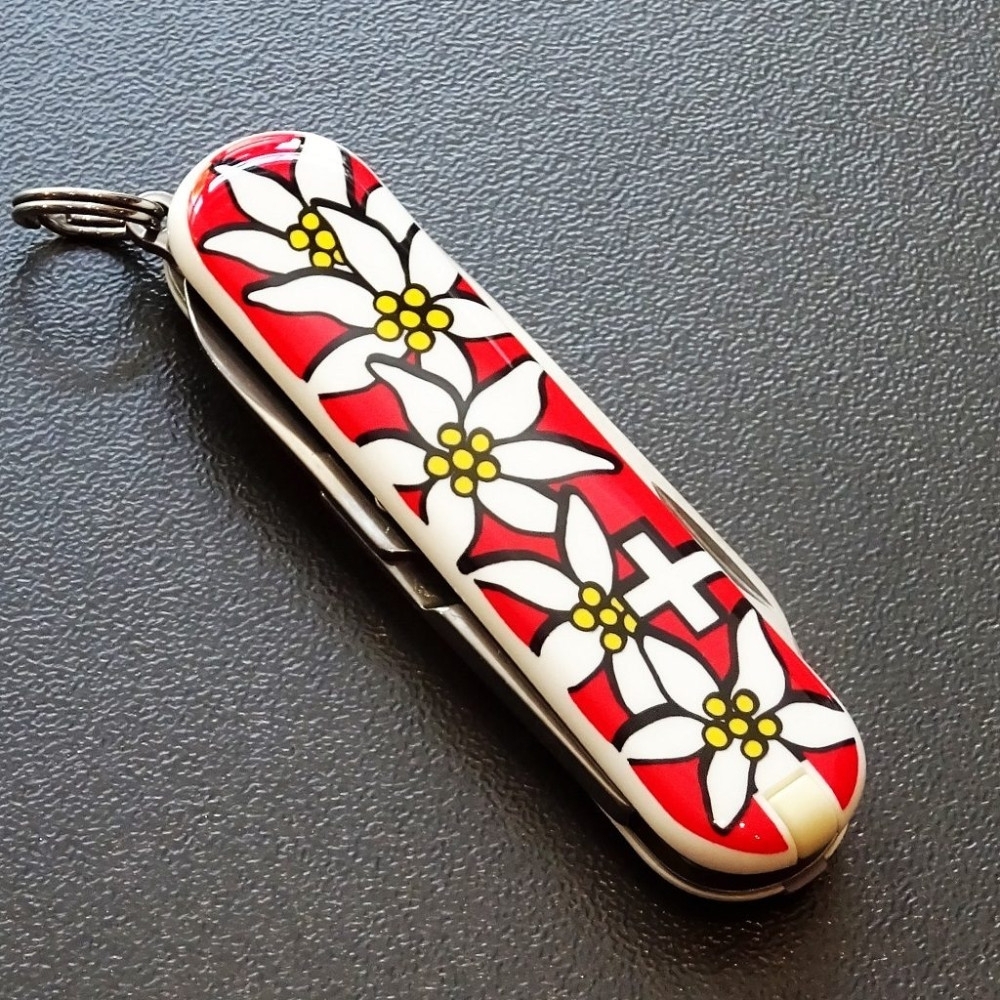 Нож Victorinox Classic SD 58мм, 7функ, Edelweiss (Vx06223.840) фото4