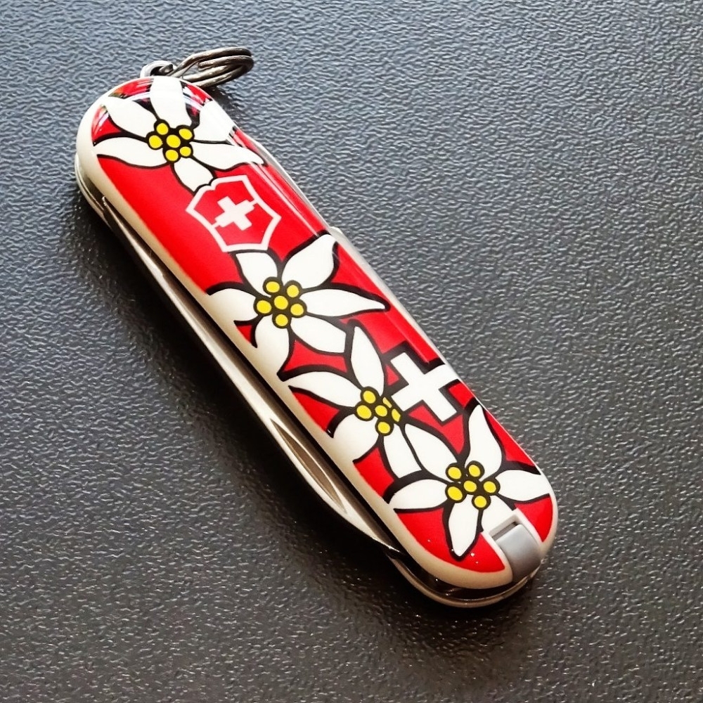 Нож Victorinox Classic SD 58мм, 7функ, Edelweiss (Vx06223.840) фото5