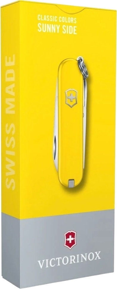Нож Victorinox Classic SD Ukraine 58мм, 7функ, желт-голубой (Vx06223.8G.28) фото4