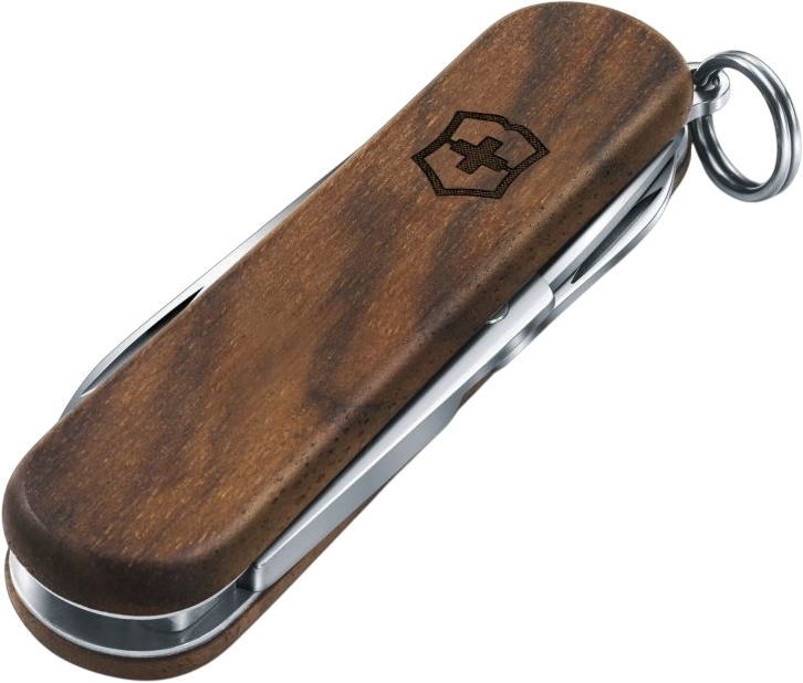 Нож Victorinox Classic SD Wood 58мм, 6функ, орех (Vx06221.63) фото3