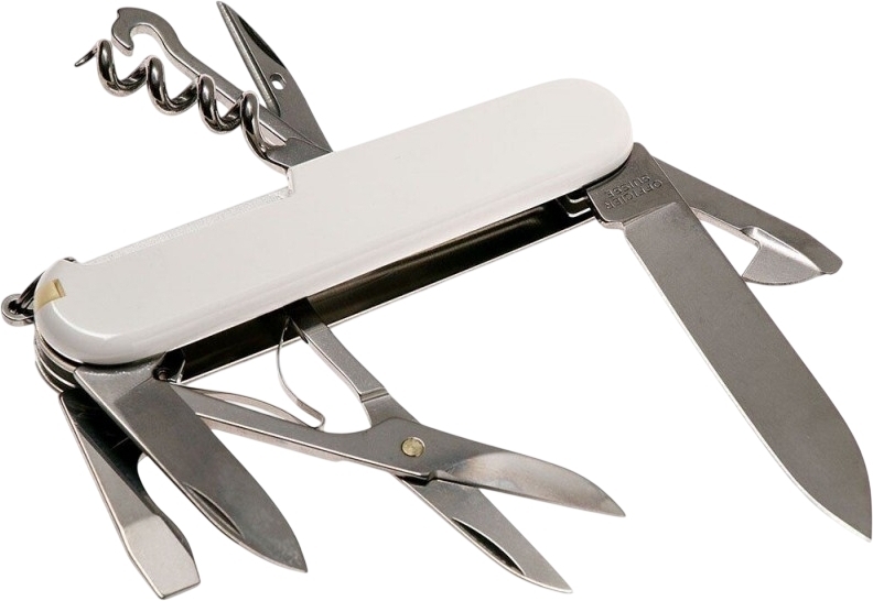 Нож Victorinox Climber 91мм, 14функ, бел (Vx13703.7) фото3