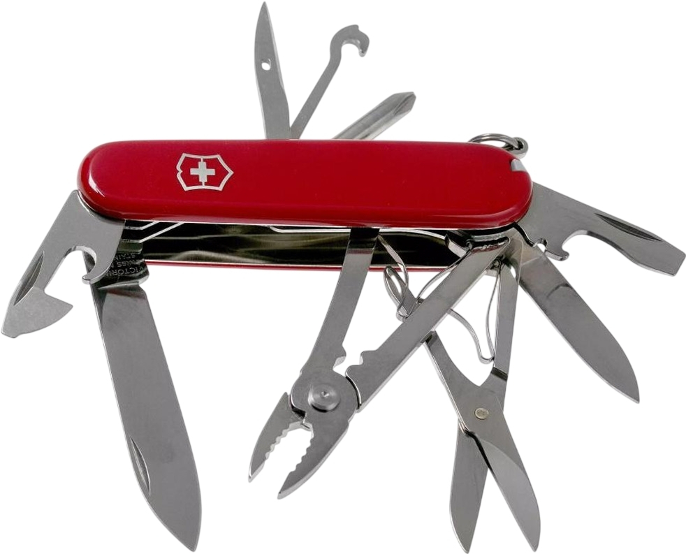 Нож Victorinox Deluxe Tinker 91мм,17функ,черв (Vx14723) фото4